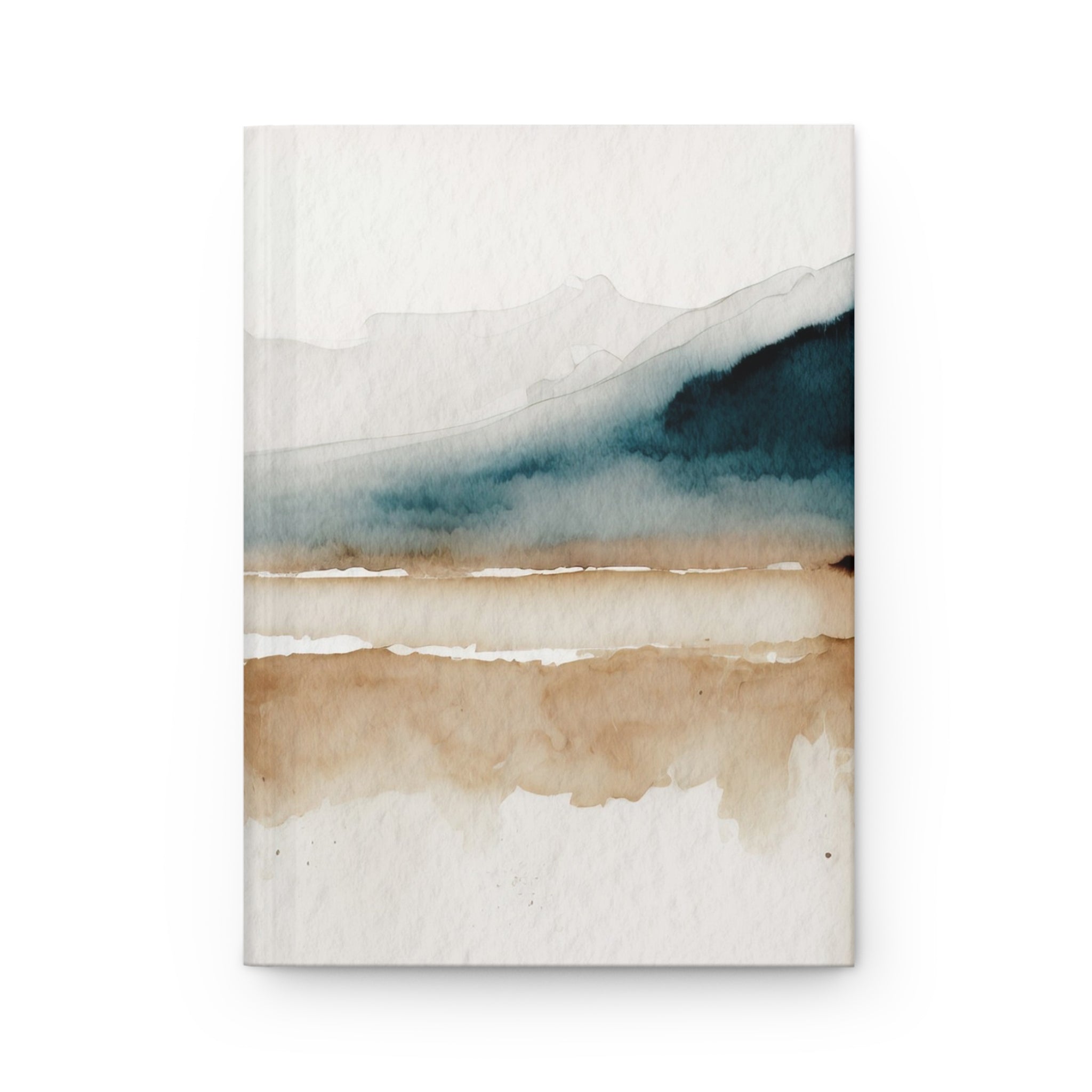 Elegant Hardcover Journal - Daily Notebook 2025 with Abstract Design