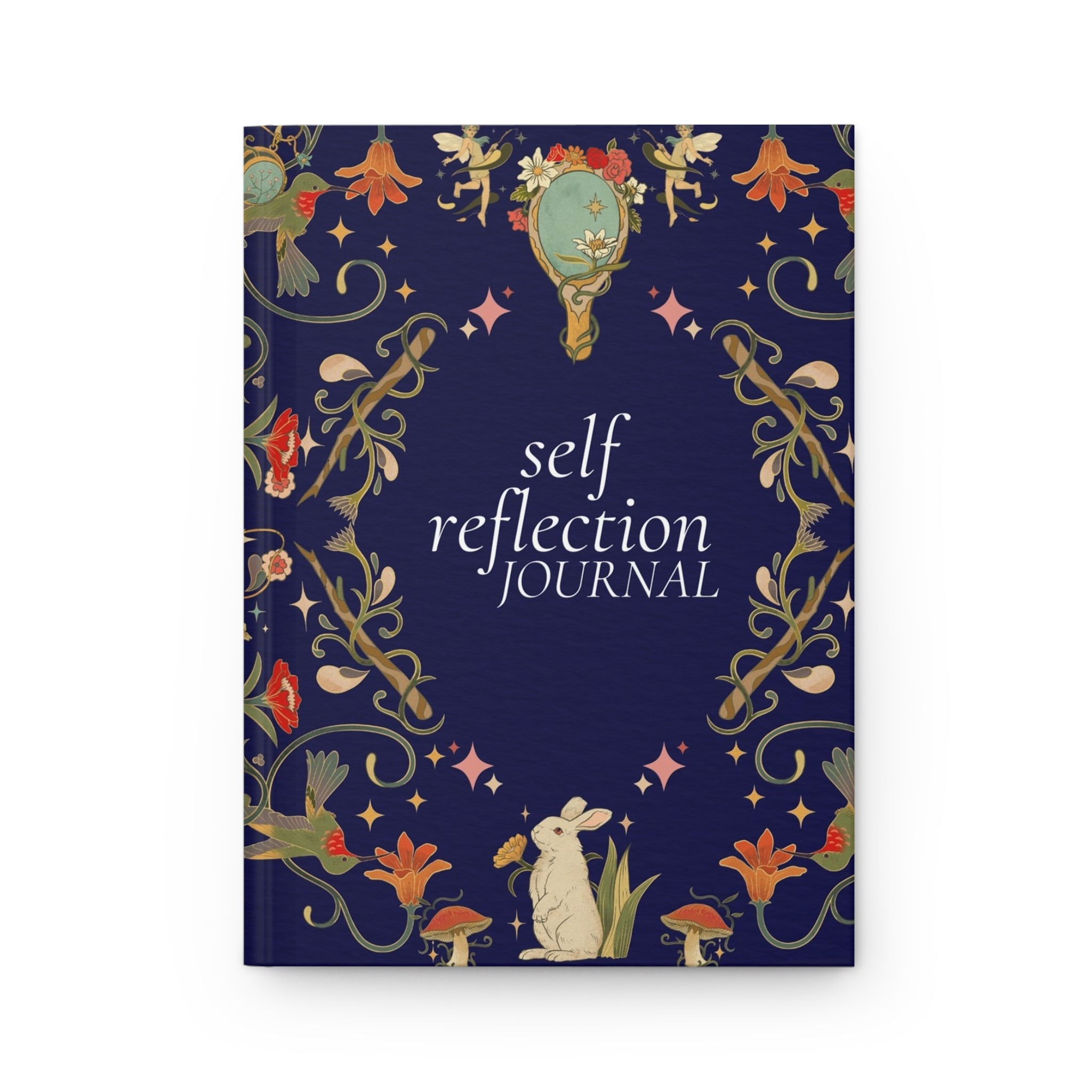 Elegant Hardcover Journal - Daily Notebook 2025 with Abstract Design