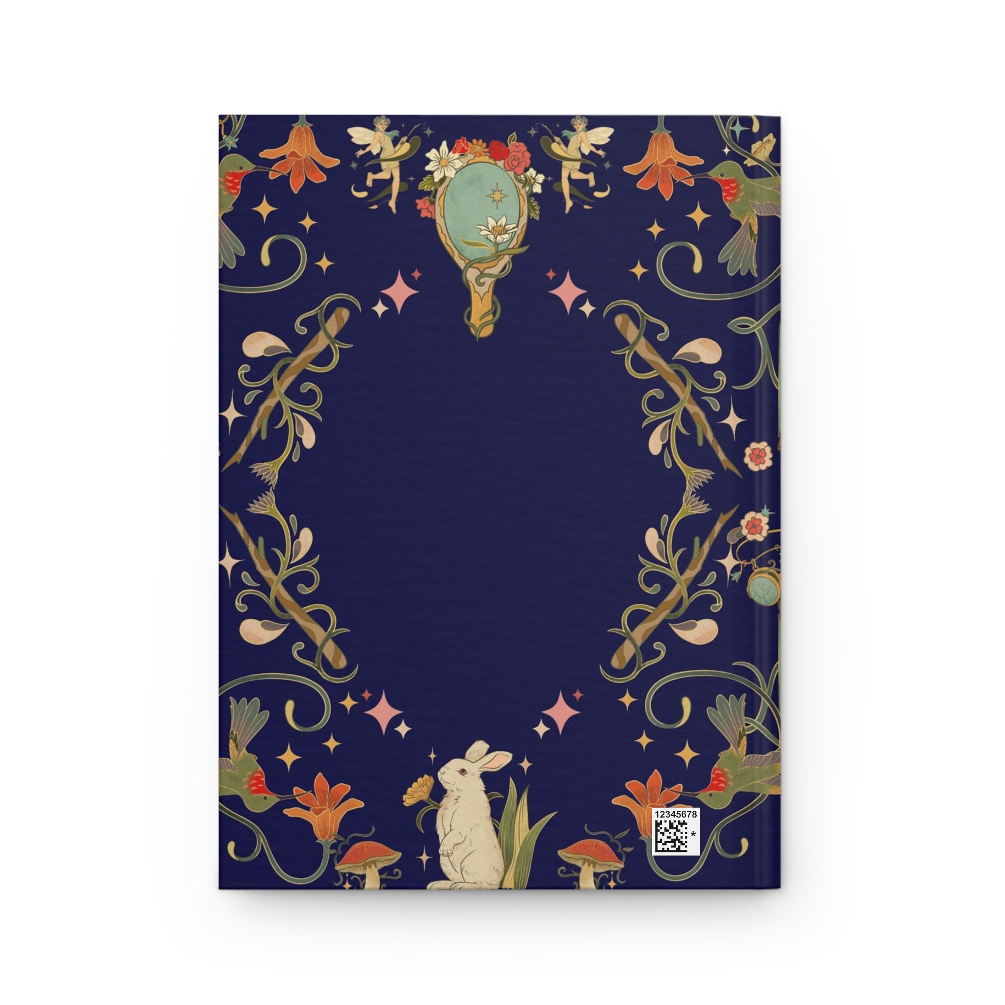 Elegant Hardcover Journal - Daily Notebook 2025 with Abstract Design