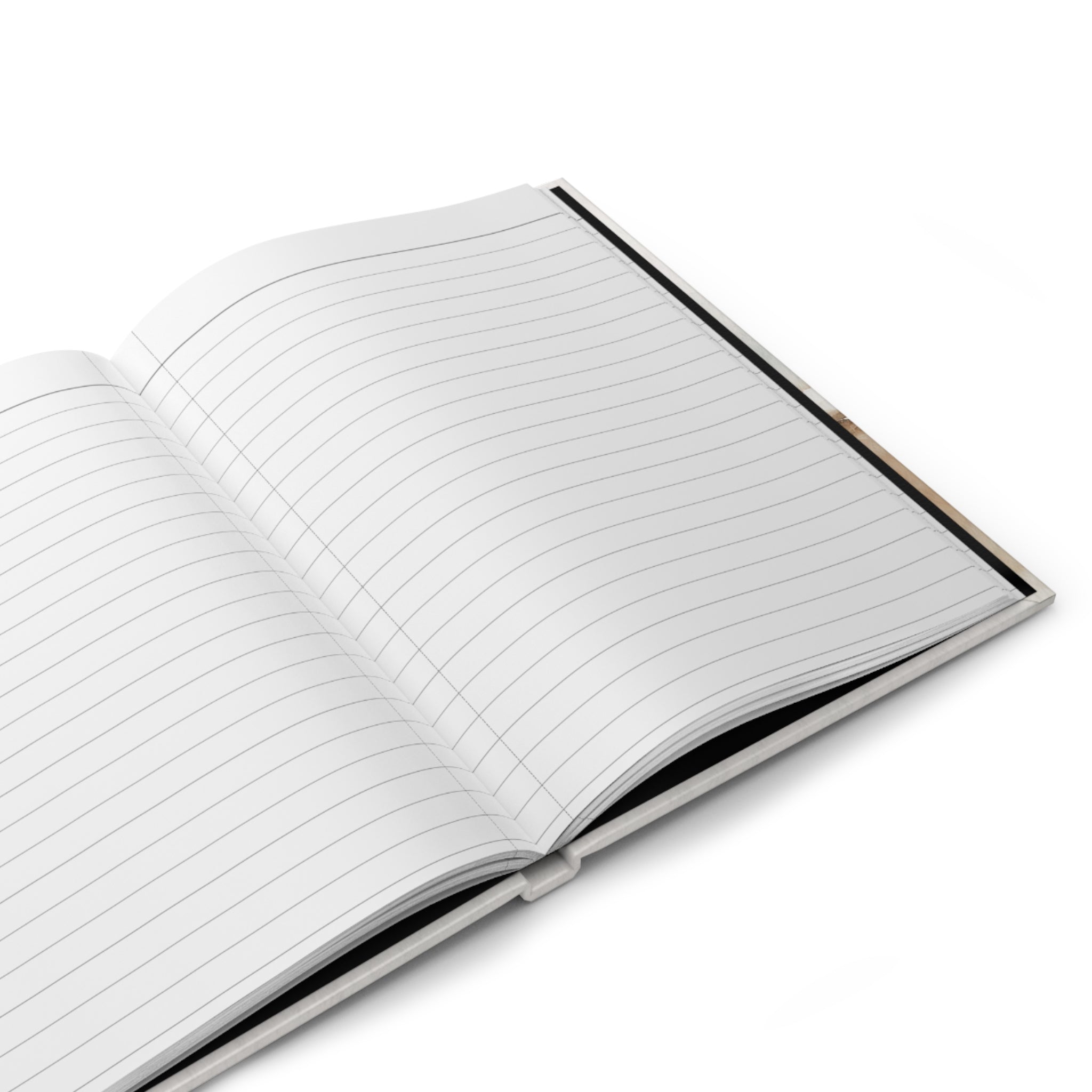 Elegant Hardcover Journal - Daily Notebook 2025 with Abstract Design