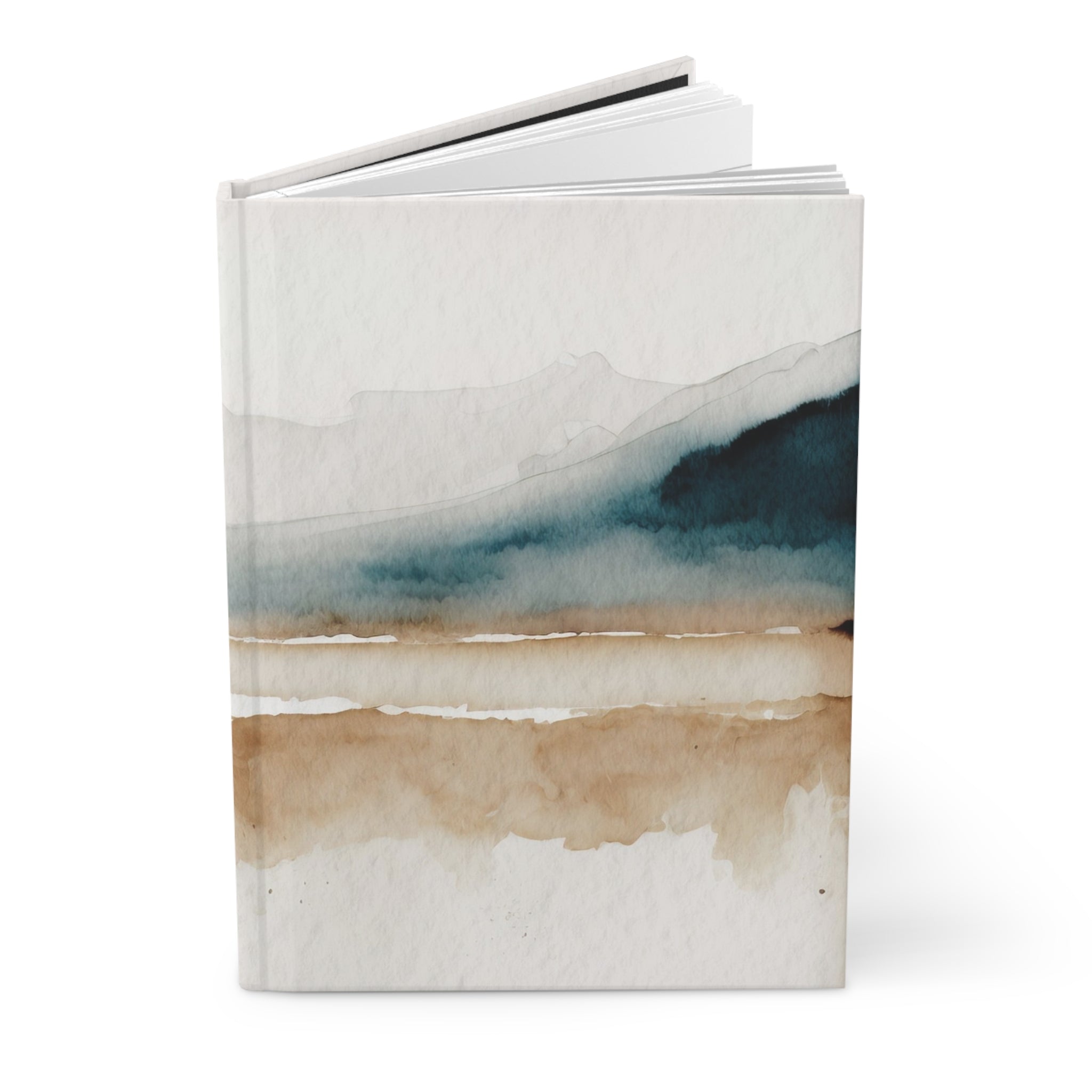 Elegant Hardcover Journal - Daily Notebook 2025 with Abstract Design