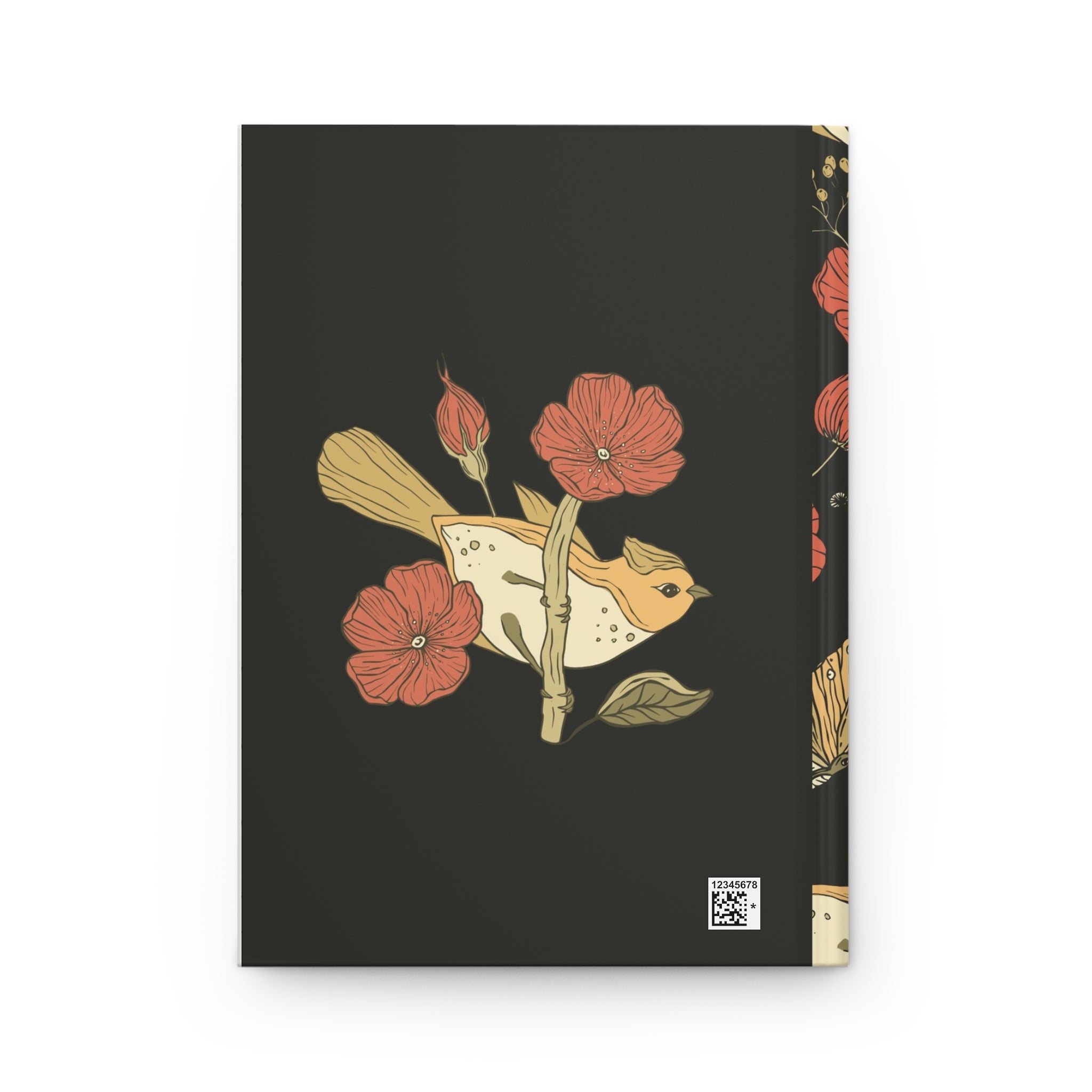 Elegant Hardcover Journal - Daily Notebook 2025 with Abstract Design