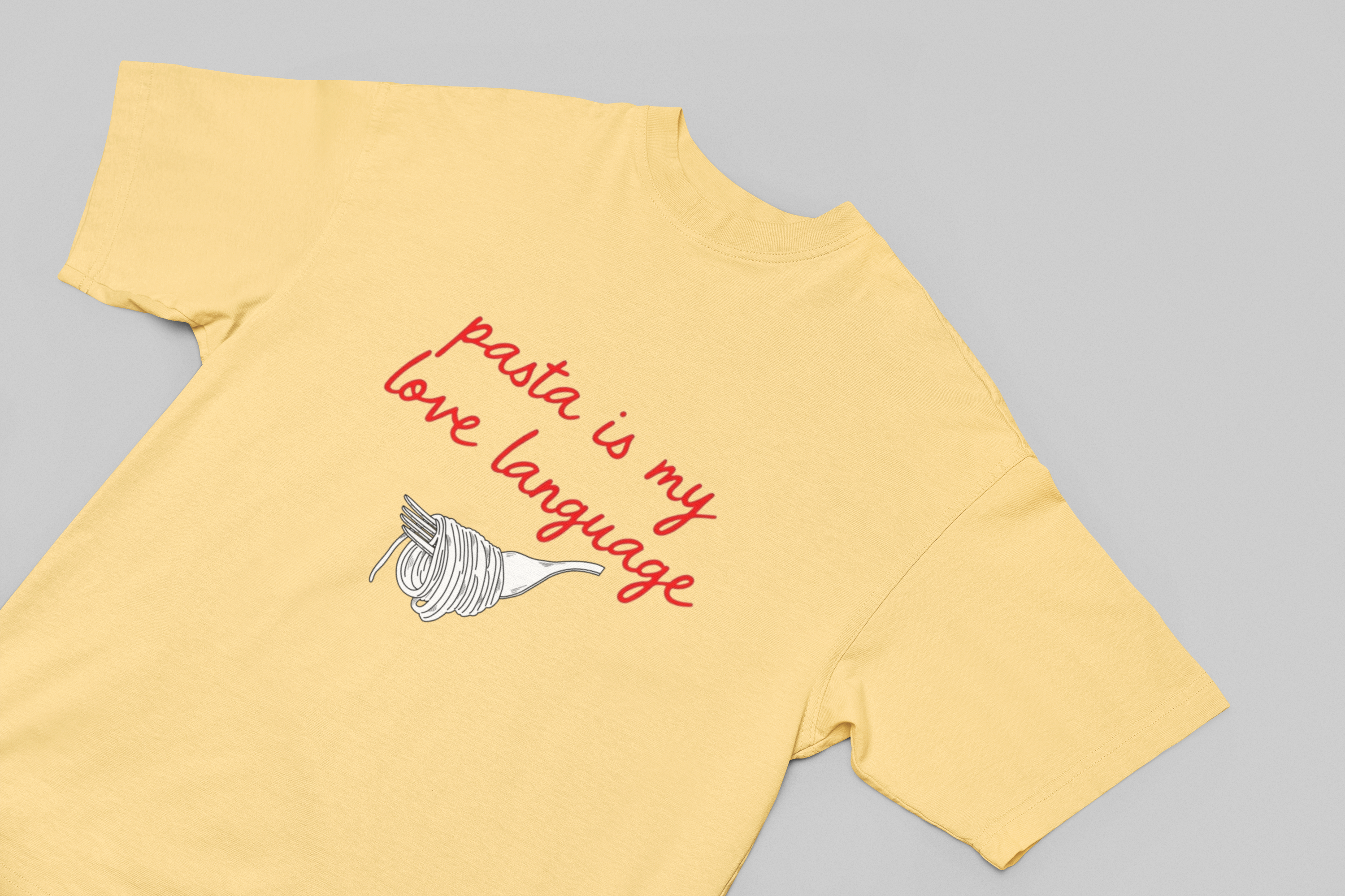 Pasta Is My Love Language T-Shirt – For the True Carb Connoisseur