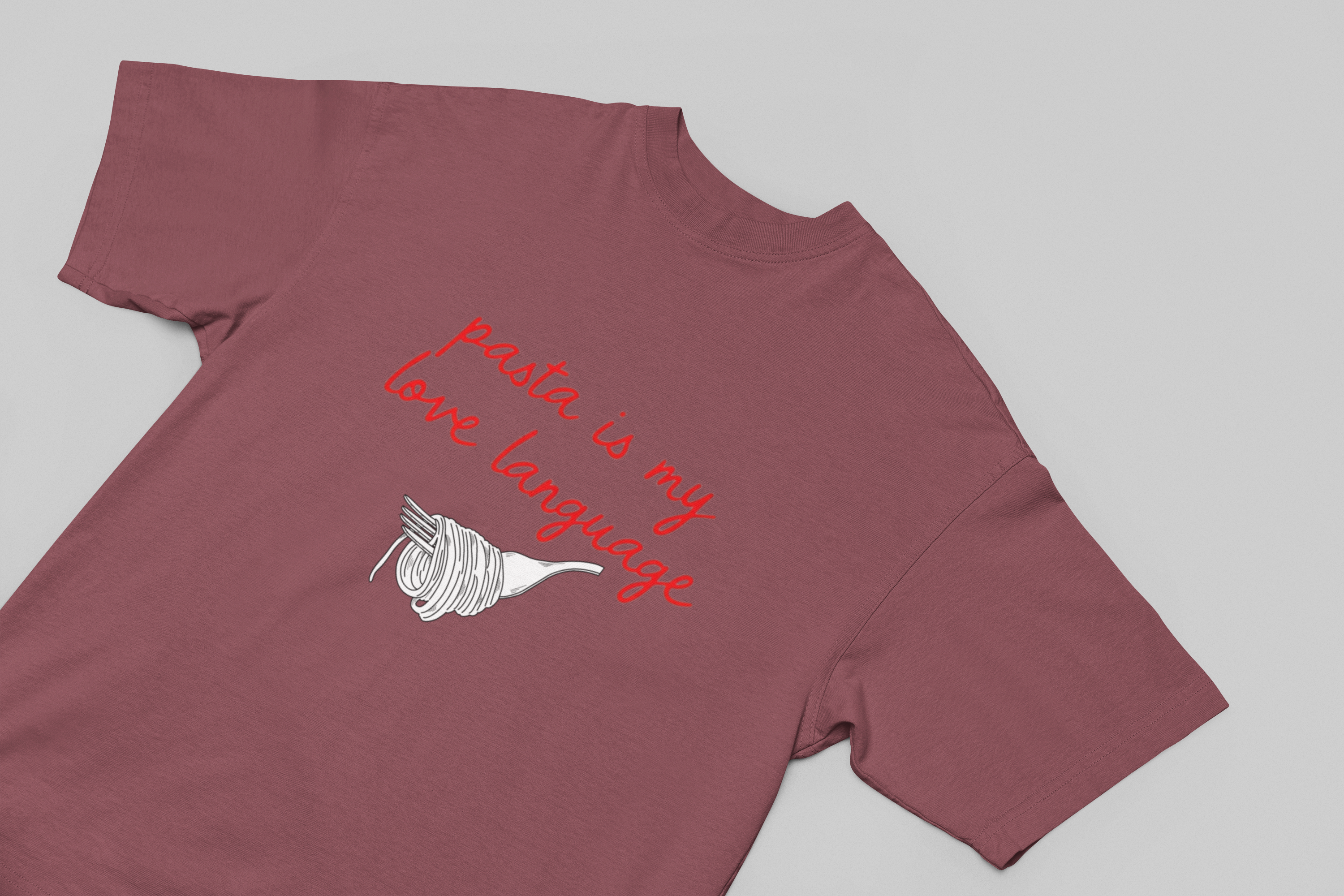 Pasta Is My Love Language T-Shirt – For the True Carb Connoisseur