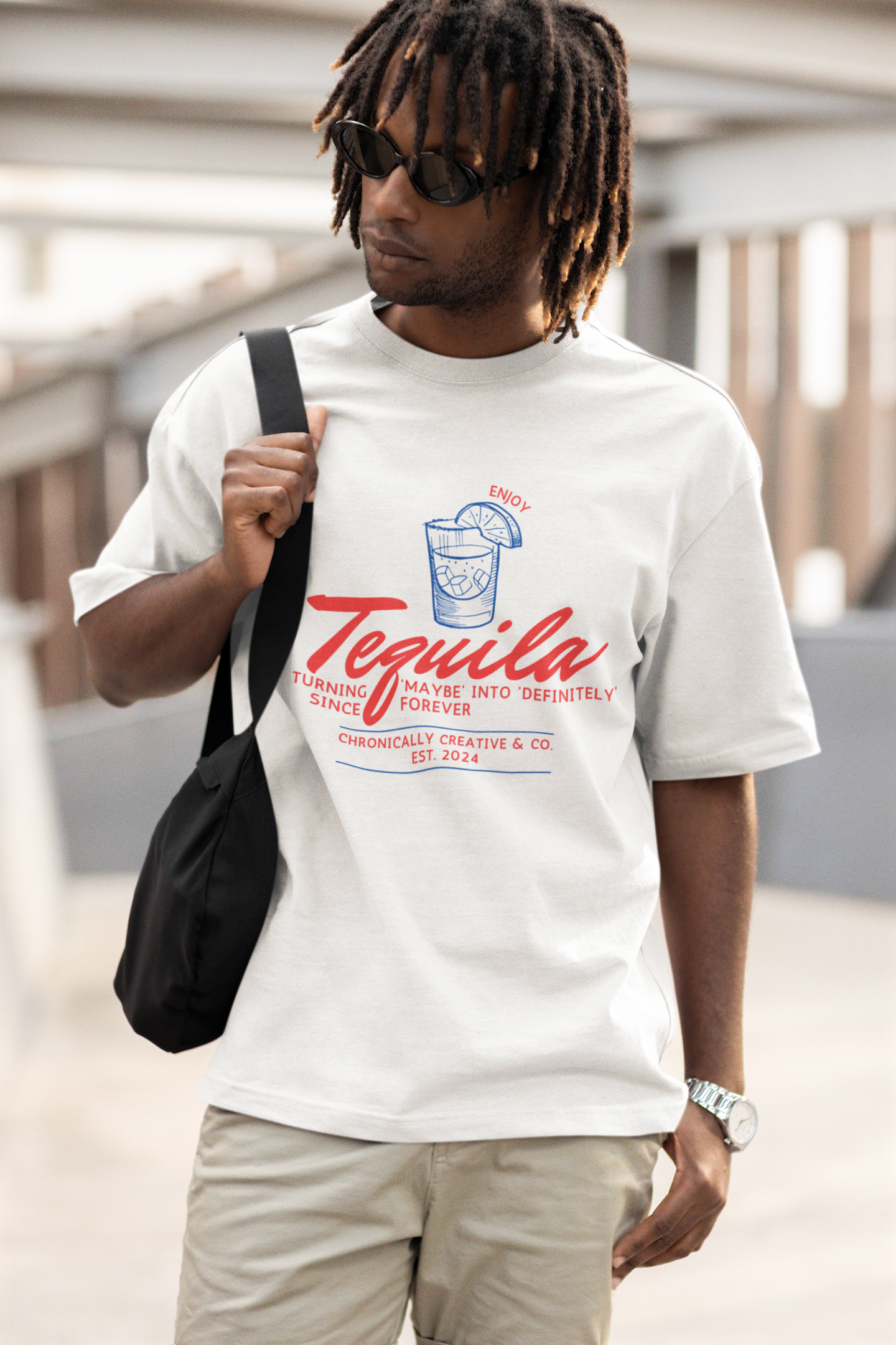 Tequila T-Shirt – Turning ‘Maybe’ Into ‘Definitely’ by Chronically Creative & Co.