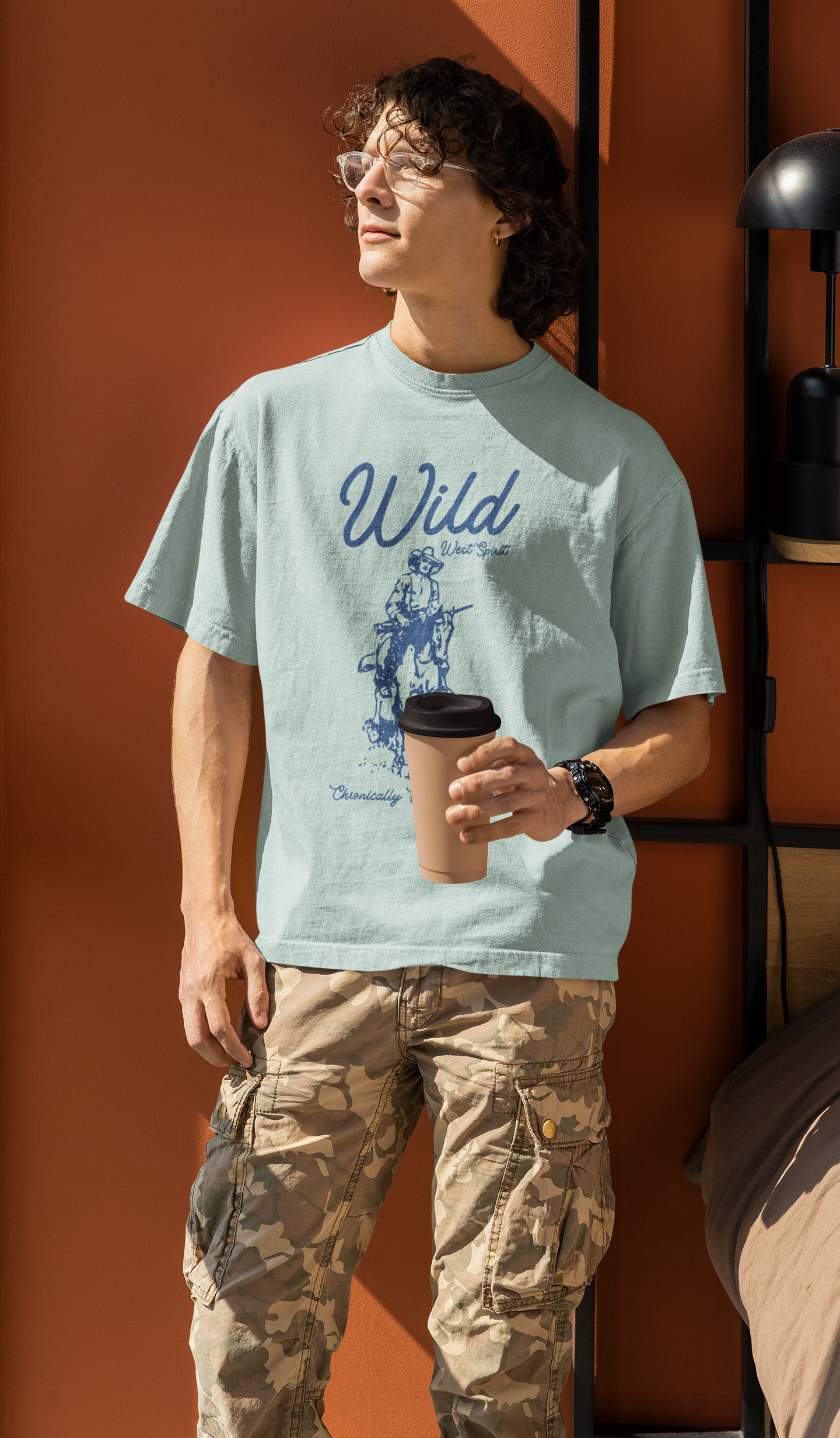 Wild West Spirit T-Shirt – Vintage Cowboy Vibes by Chronically Creative & Co.