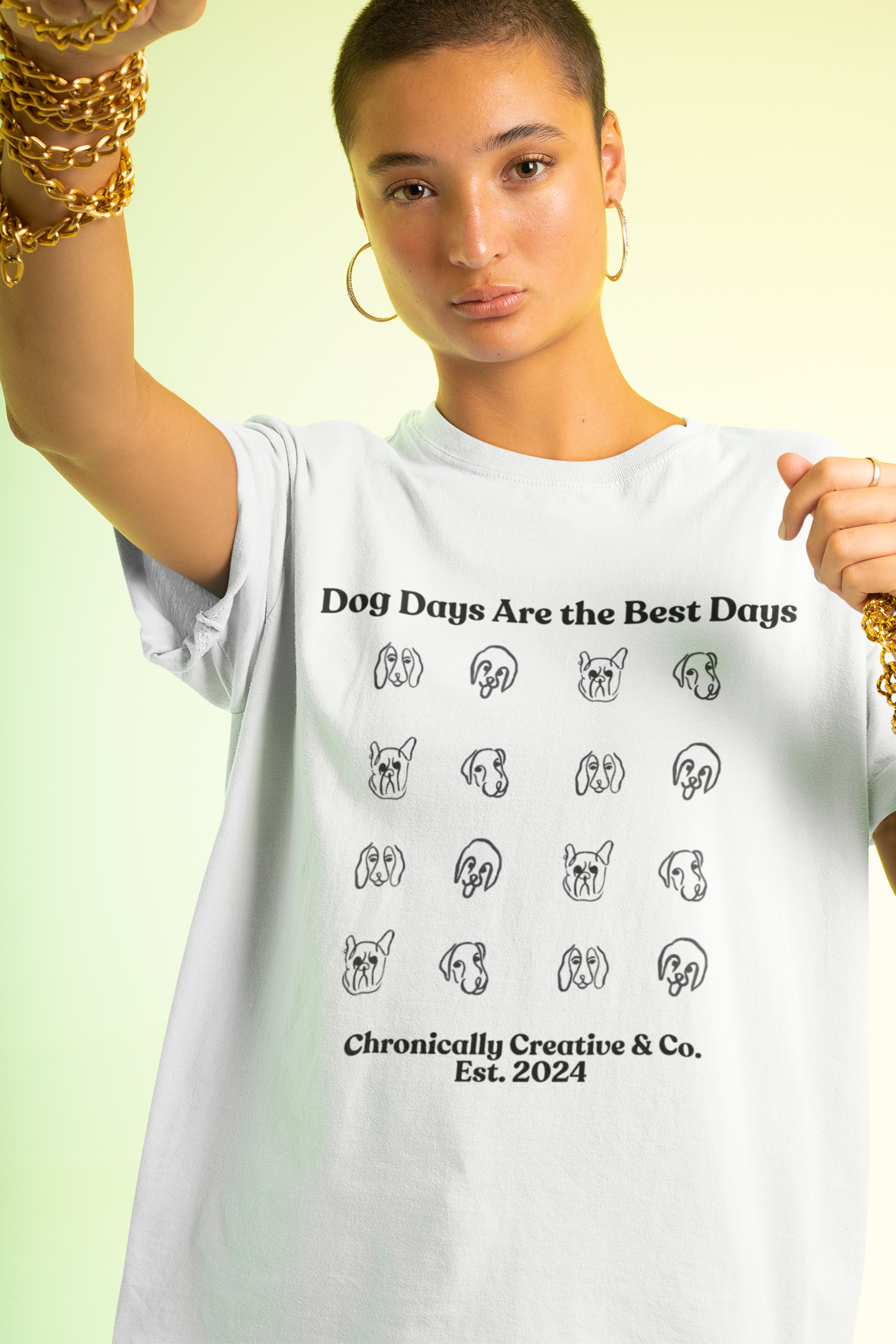 Dog Days Are the Best Days T-Shirt – Pup Love by Chronically Creative &amp; Co.